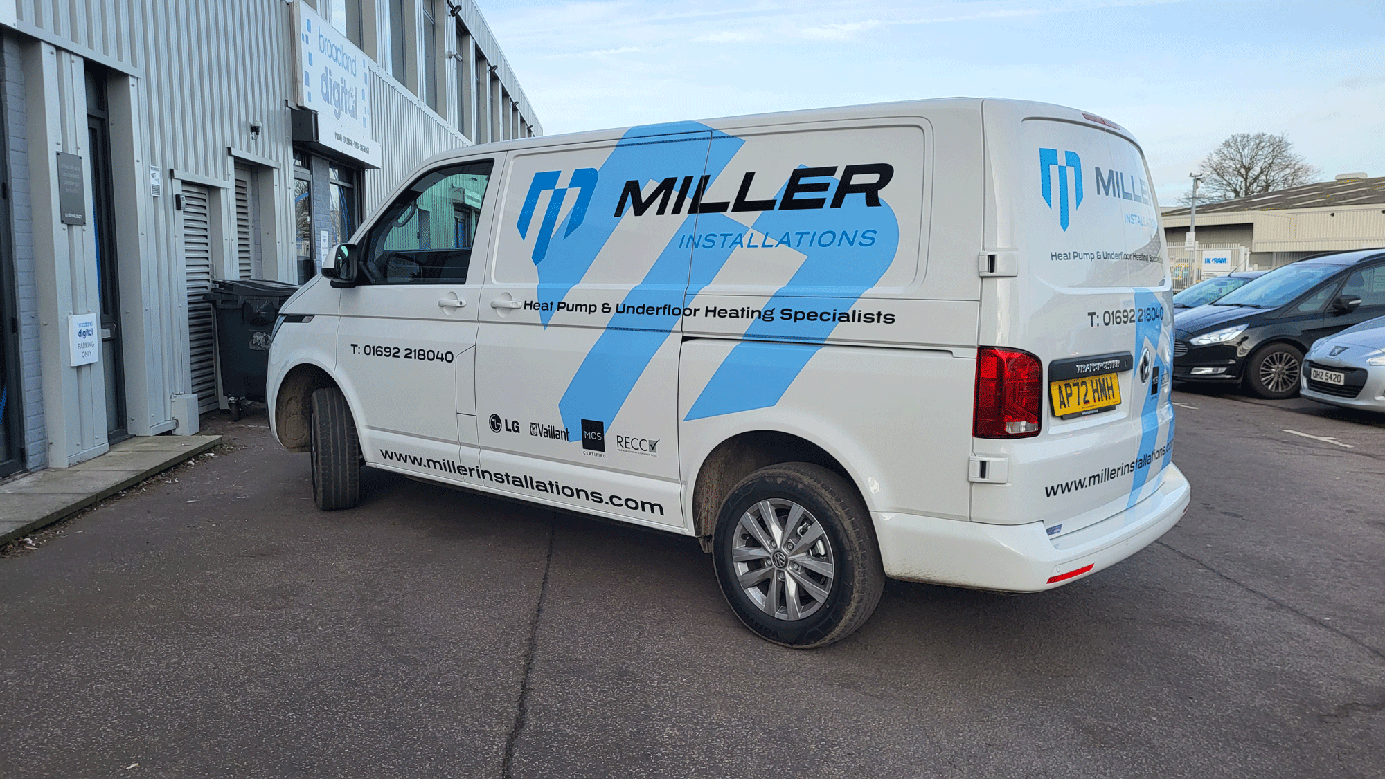 Miller Installations Vehicle Graphics
