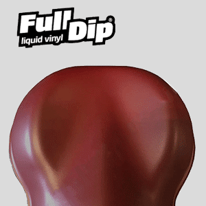 full dip cherry red spray wrap