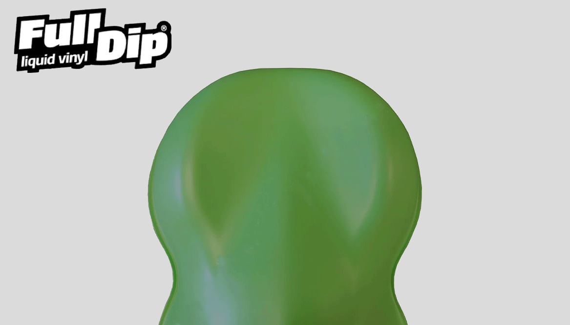full dip lime green spray wrap
