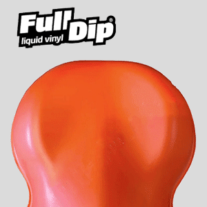 full dip orange spray wrap